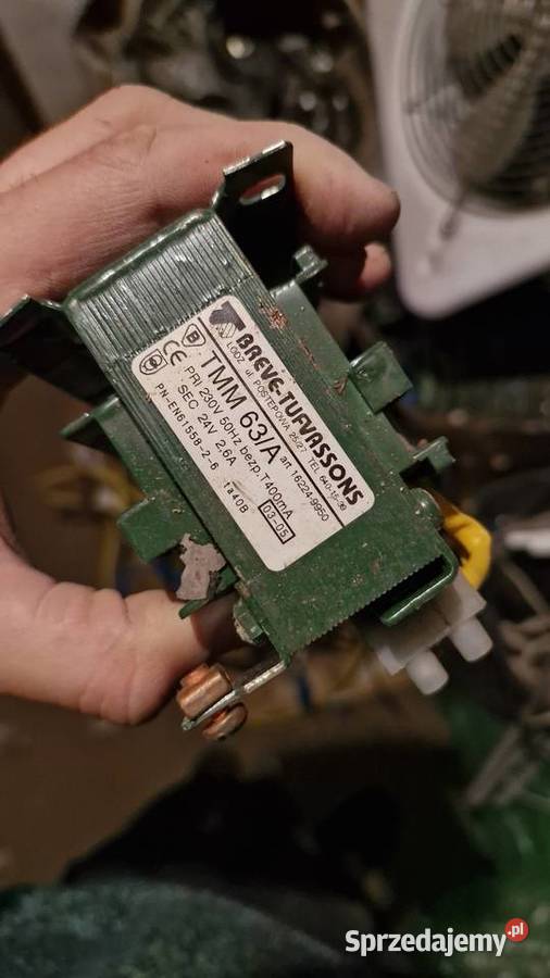 TMM Jednofazowy transformator breve 230v 24v Poznań