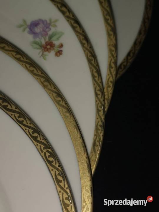 Talerzyk deserowy Eschenbach Bavaria Elfenbein Gdańsk
