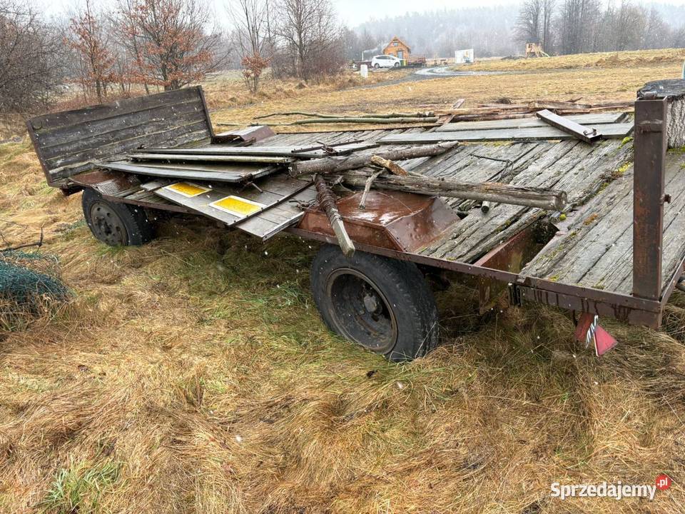 Laweta do bel przyczepa do bel dwie sztuki Świecie