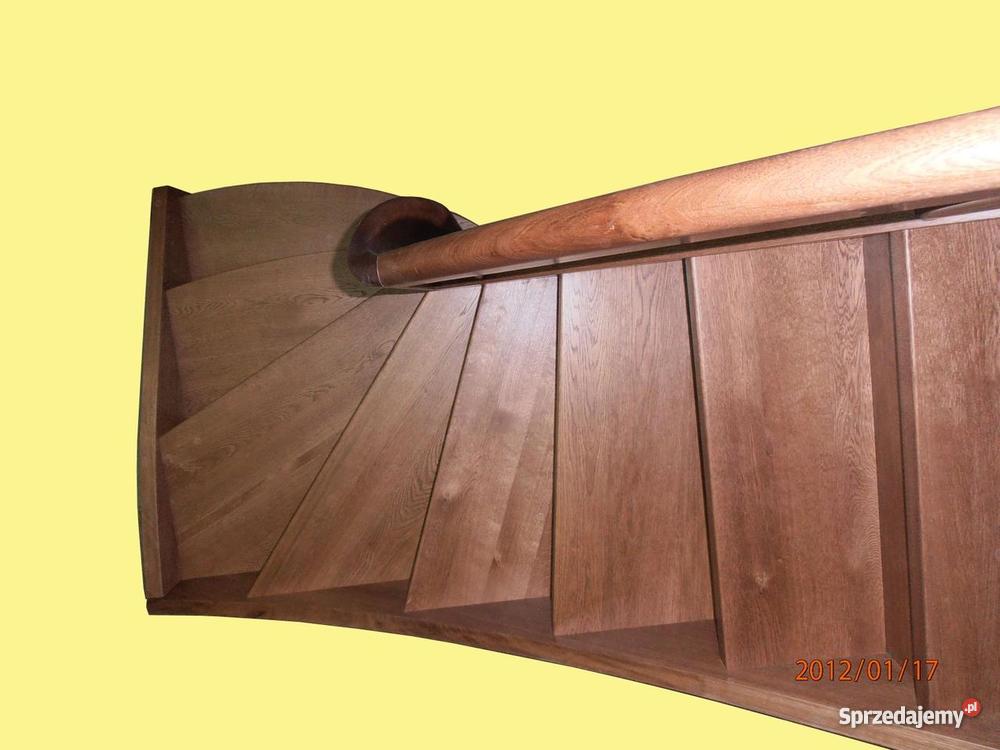 schody drewniane dębowe Jarocin
