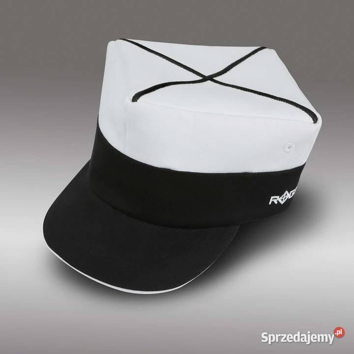 Nowa czapka Rogatywka białoczarna Poznań