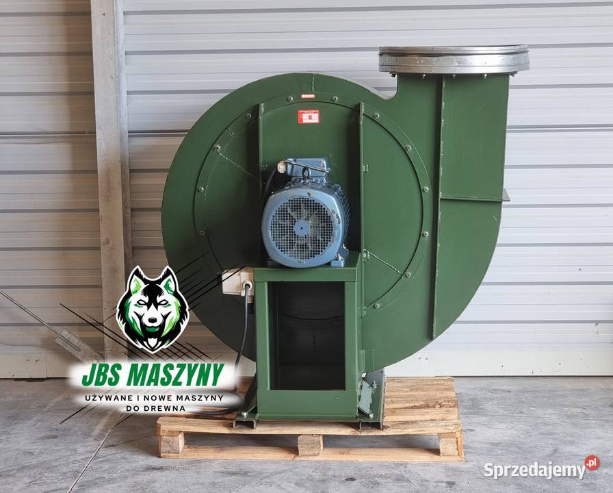 Odciąg trocin wentylator 15 kW MOCNY Duża Produkcja Wolica Druga