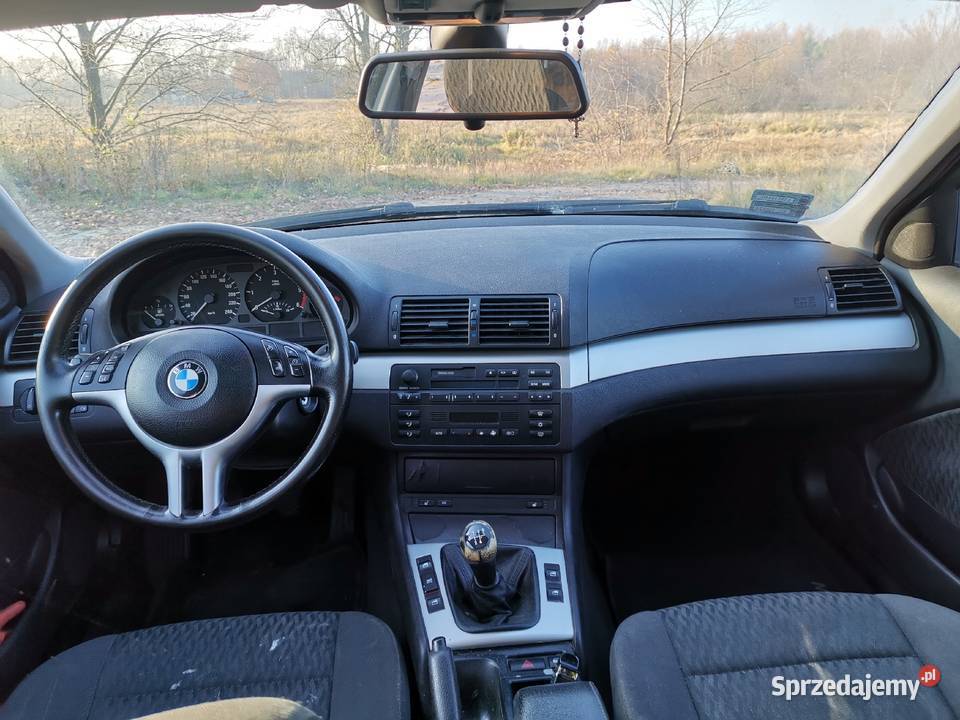 Bmw seria 3 e46 330d diesel czarna kombi touring ASR (kontrola trakcji)