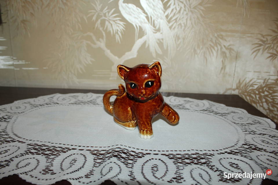 Kotek Porcelit Ceramika PRL śląskie Chorzów