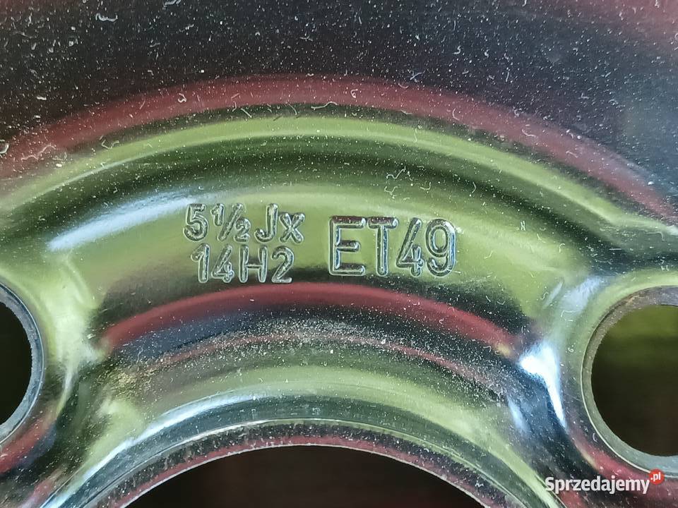 Felgi stalowe Opel Corsa C 14 na sztuki nowe Miechów sprzedam
