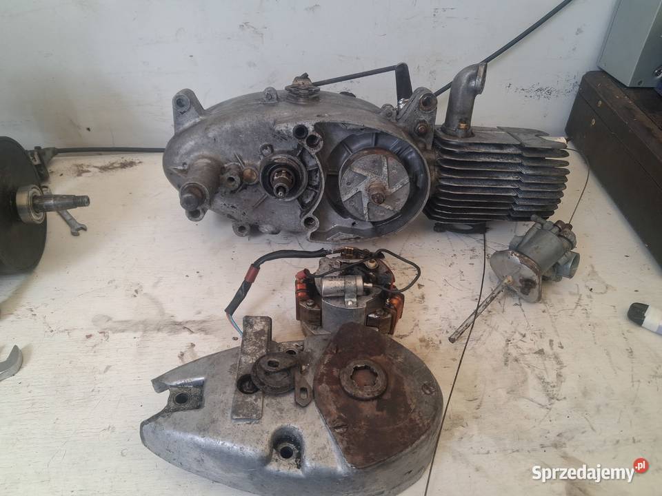 Silnik Jawa 50 Ogar 200 Kaczka Mustang Kompletny Stare Kurowo