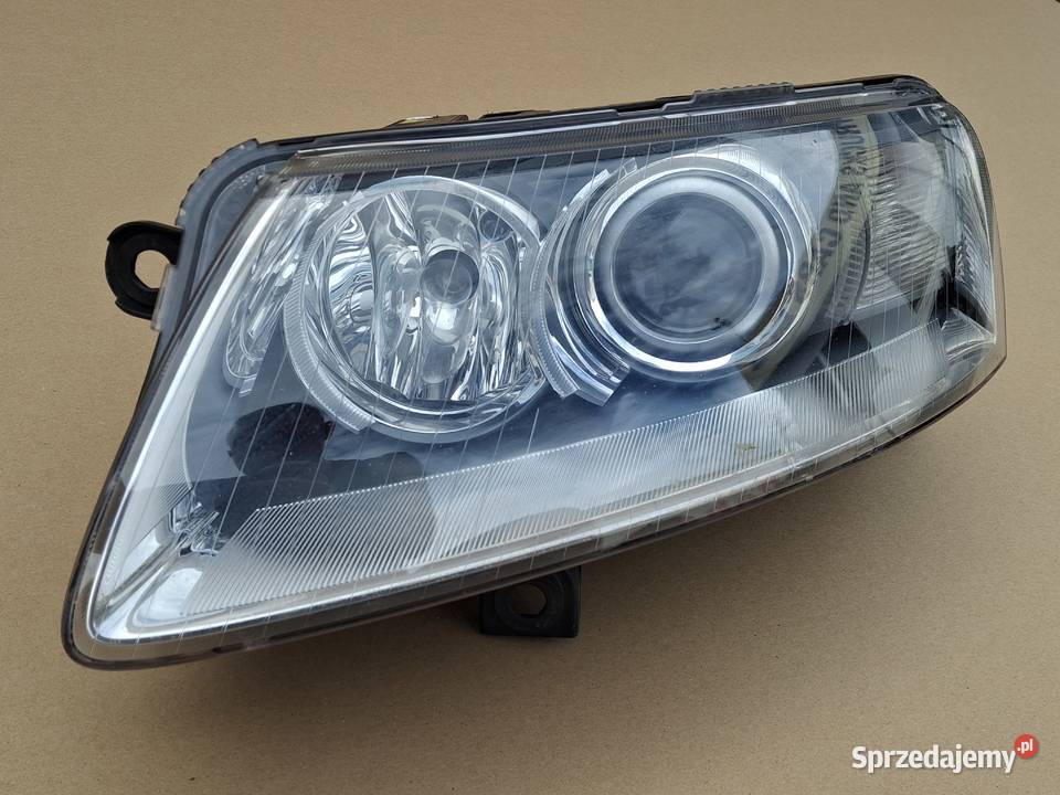 AUDI A6 C6 REFLEKTOR LEWY XENON D2S LAMPA LEWA Bieleń