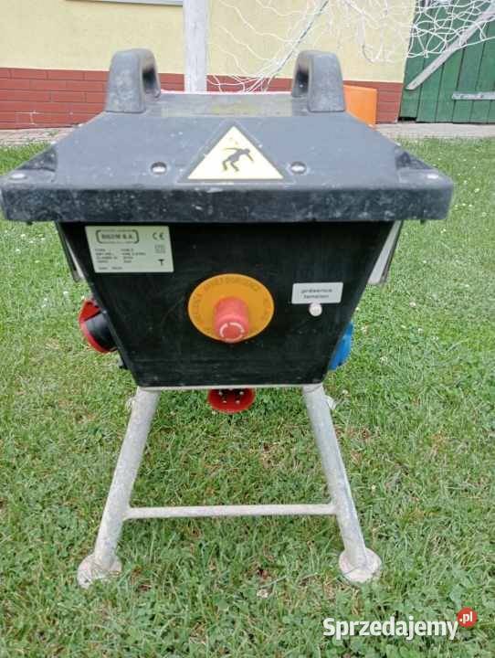 Rozdzielnia elektryczna przenośna 230v380v stan Pozostałe Pniówno