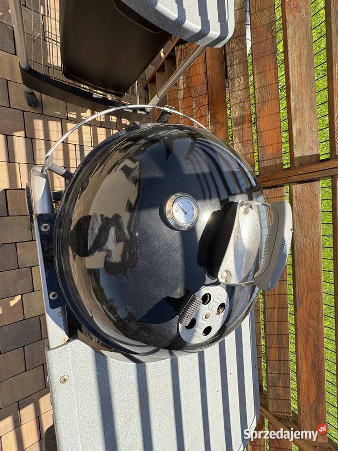Grill weber węglowy odpalany na gaz Konin sprzedam