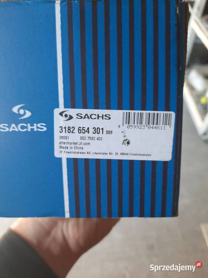 3182654301 SACHS WYSPRZĘGLIK RENAULT CLIO KANGOO