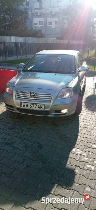 Toyota Avensis 20d4d diesel opłacona ładna Warszawa