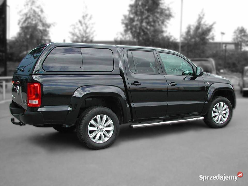 Zabudowa VW Amarok Aeroklass szyby uchylne warmińsko-mazurskie Pasłęk