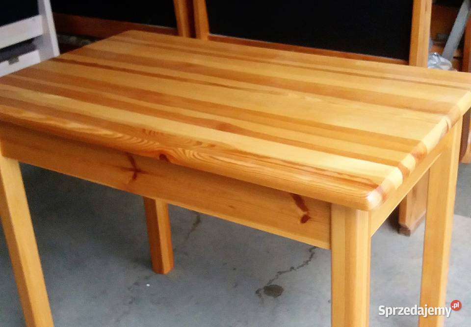 Stół drewno sosnowe 100x60 nowy Krosno
