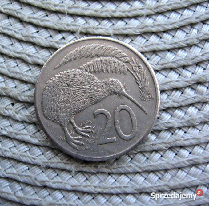 Nowa Zelandia 20 Cent 1981r Kalisz