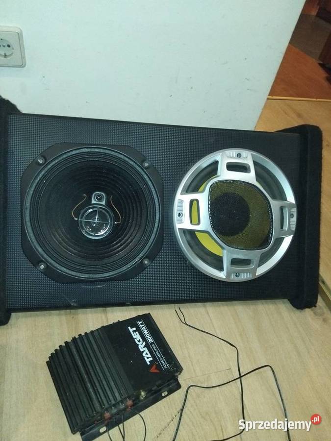 Tuba subwoofer wzmacniacz car audio małopolskie Konina sprzedam