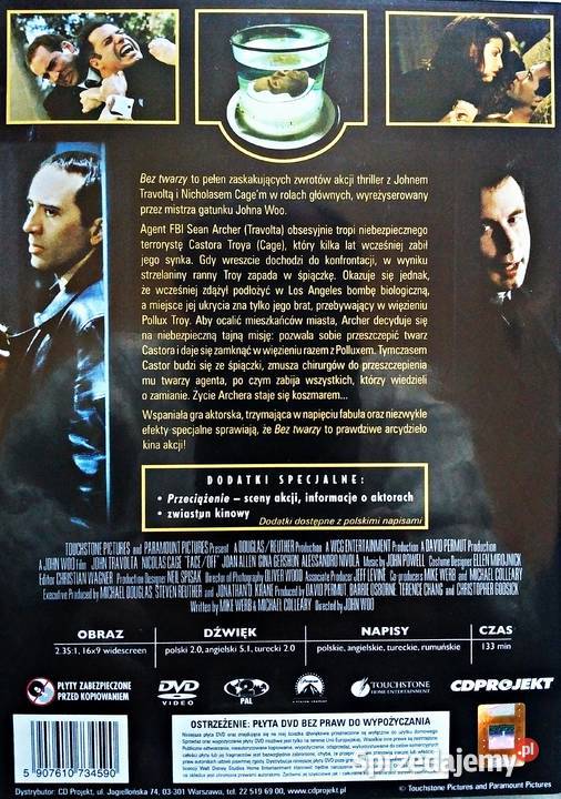 BEZ TWARZY NICHOLAS CAGE MOCNY SEANS Kalisz