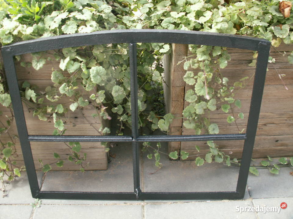 Rama okienna lustro aranżacja wnętrz grill