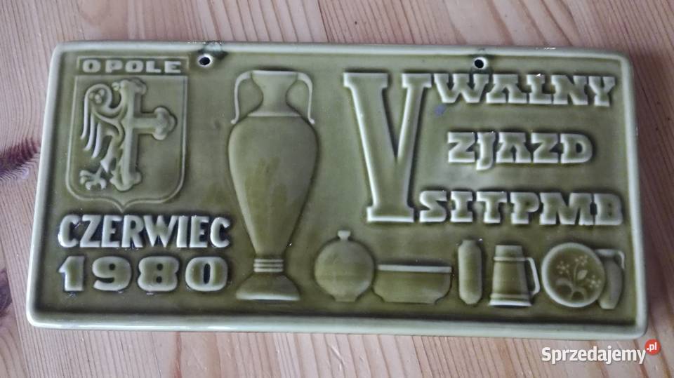 Stara plakieta okolicznosciowa Opole Nysa sprzedam