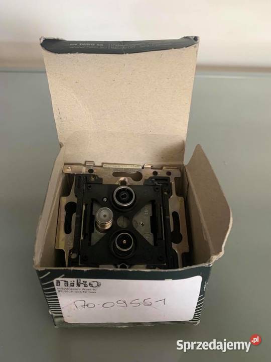 NIKO 17009551 Base for 2x single coax connection sprzedam