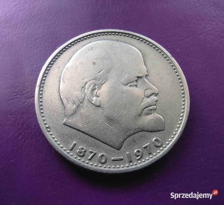Moneta ZSRR 1 RUBEL 1970 Lenin Ładna Pruszków sprzedam