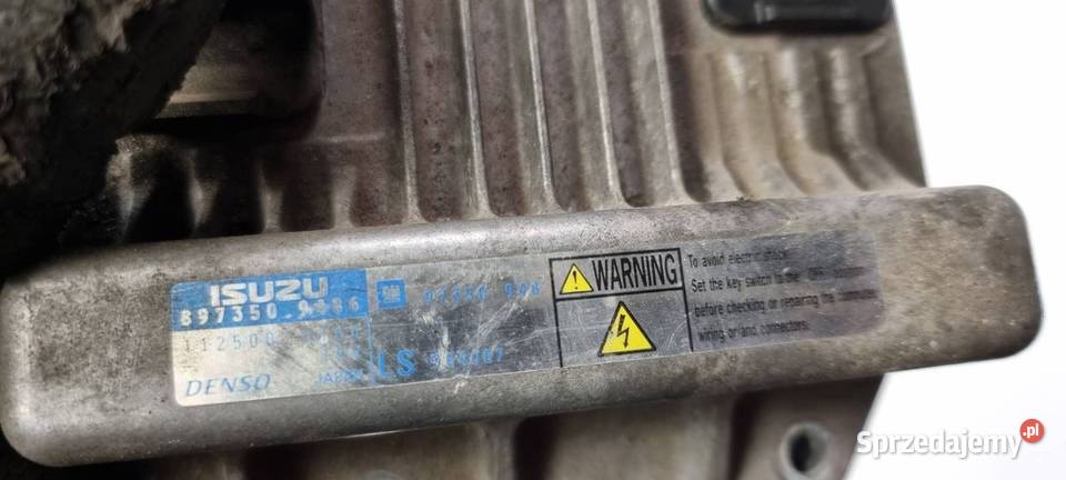 KOMPUTER SILNIKA ECU OPEL MERIVA A 8972509486 Lipno sprzedam