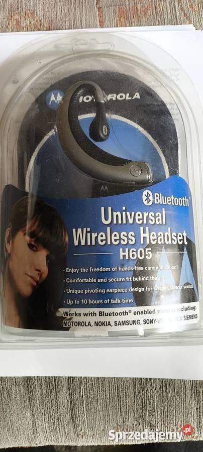 zestaw słuchawkowy Bluetooth Motorola H605 Gliwice