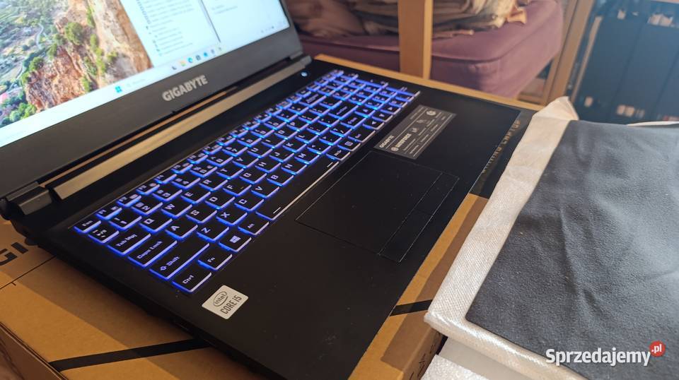 Gigabyte 244Hz RTX 3060 I5 10500H 16RAM 512SSD Kraków