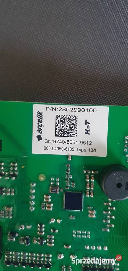 Moduł sterujący programator pralki beko Niwy