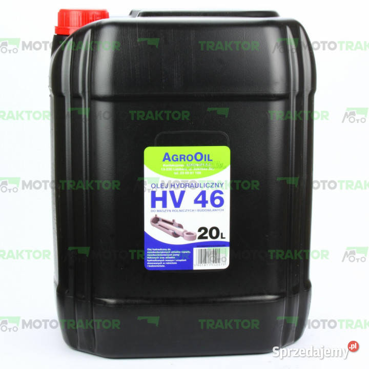 OLEJ AGROOIL HYDRAULICZNY HV46 20L Łążynek