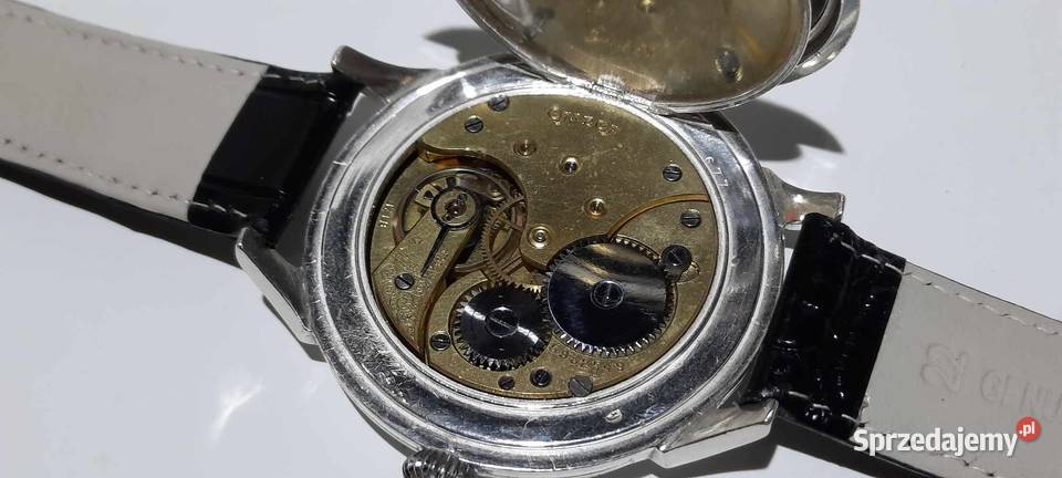 Zegarek Omega Pasówka czarna w srebrze K1600 Warszawa