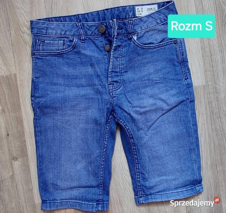 Spodenki jeansowe krótkie 36S śląskie Katowice