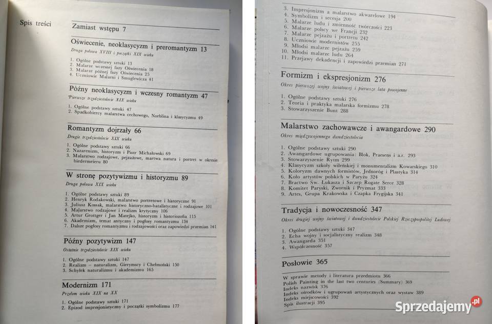 Malarstwo polskie Tadeusz Dobrowolski Ossolineum Kielce