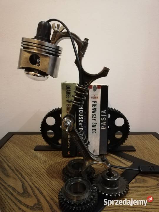 Lampka stołowa biurkowa industrialna steampunk inny kolor śląskie Ruda Śląska