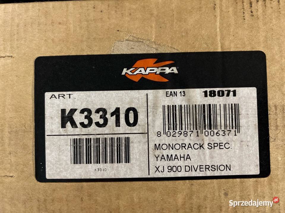 Stelaż kufra centralnego Kappa K3310 Yamaha XJ Gryfice