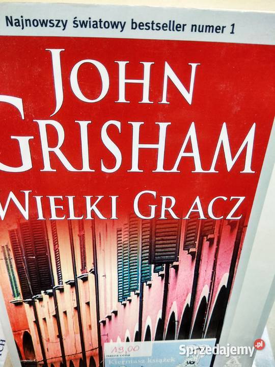 Grisham Wielki gracz książki używane Warszawa