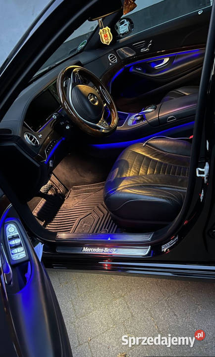 Mercedes S klasa 350d 4matic Long bezwypadkowy 3000cm3 mazowieckie Raszyn