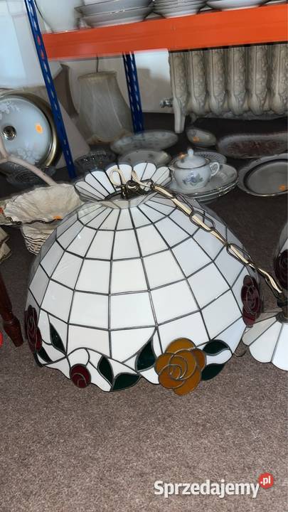 Lampa witrażowa do powieszenia Gdańsk