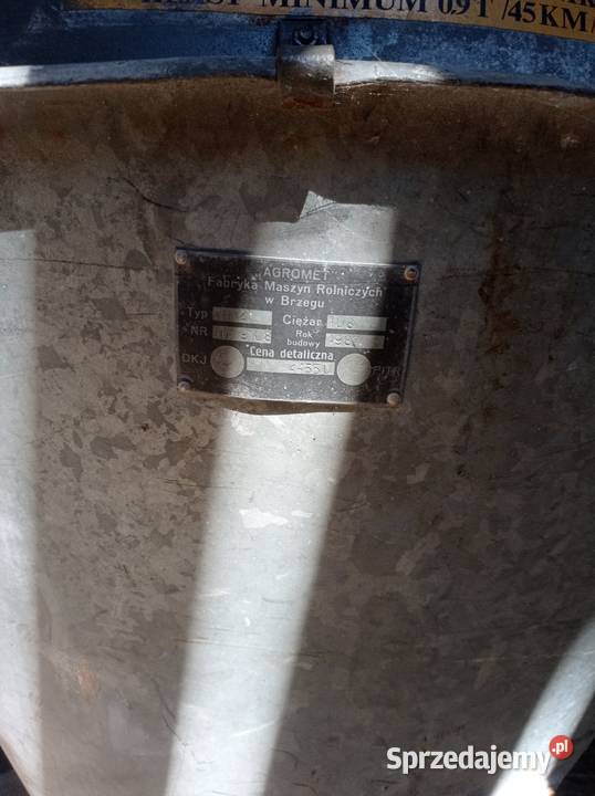 Rozsiewacz do nawozu lej Baćkowice sprzedam