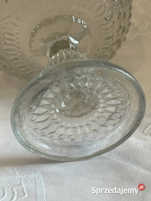 Patera Romby Guziczek szkło Huty Szkła Ząbkowice Kraków sprzedam