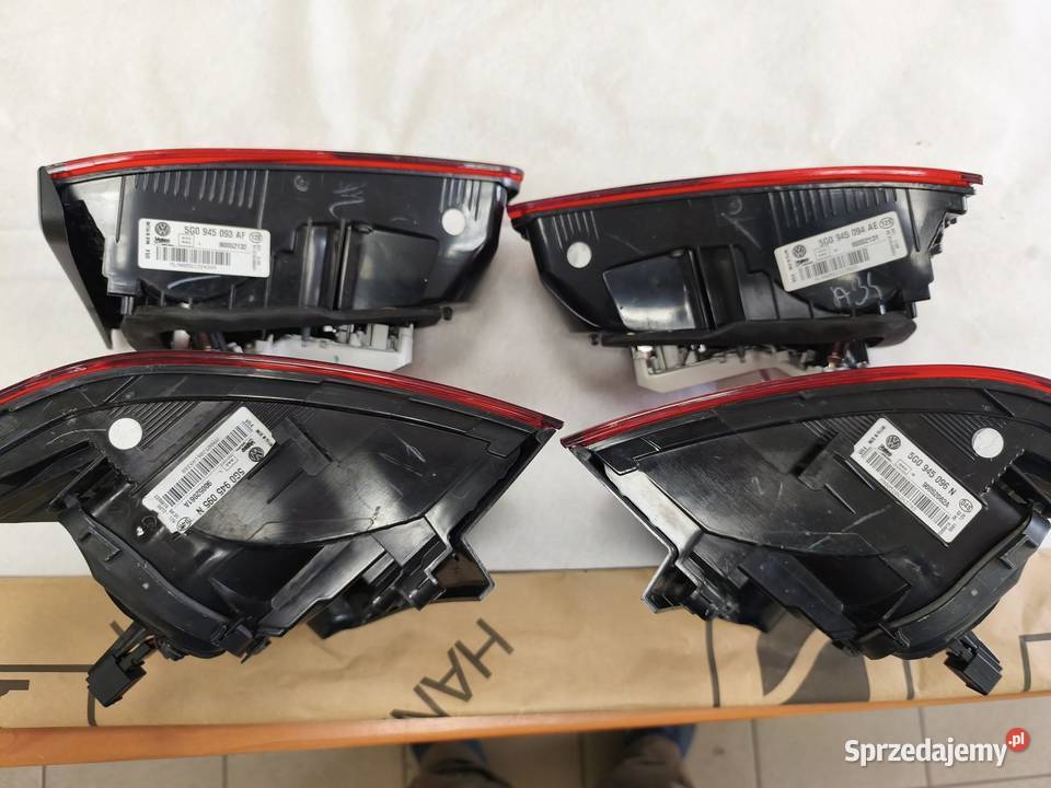 Lampa Tylne GOLF VII HB Kanada 2016 r komplet dolnośląskie Wrocław sprzedam