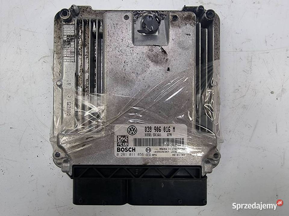 KOMPUTER VOLKSWAGEN TRANSPORTER T5 038906016M Pozostałe Lipno sprzedam
