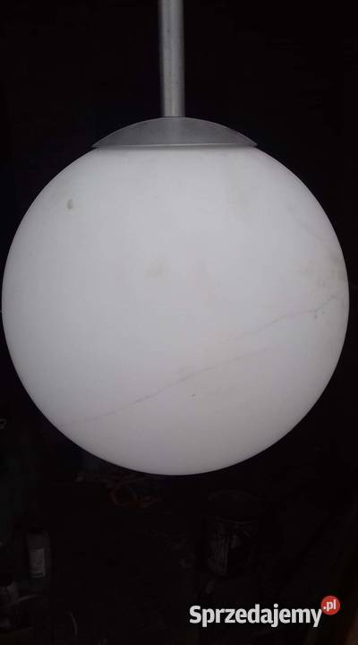 Retro lampa wiszaca kula dolnośląskie Lubań sprzedam