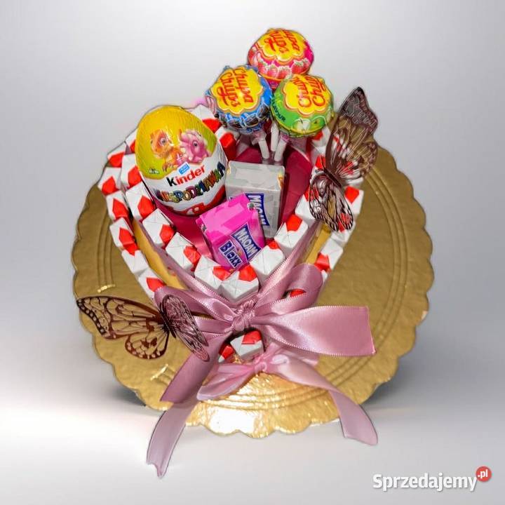 Tort piętrowy Kinder serca Warszawa