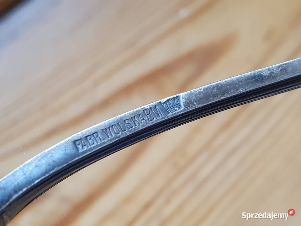 Fabryka Wolska platery sygnowane sztućce widelce Myszków sprzedam