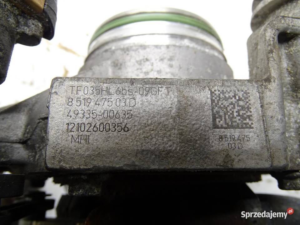 TURBOSPRĘŻARKA TURBINA BMW X1 E84 N47 20D 184