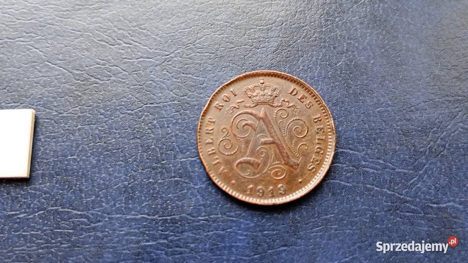 STare monety 2 cent 1919 Belgia sprzedam