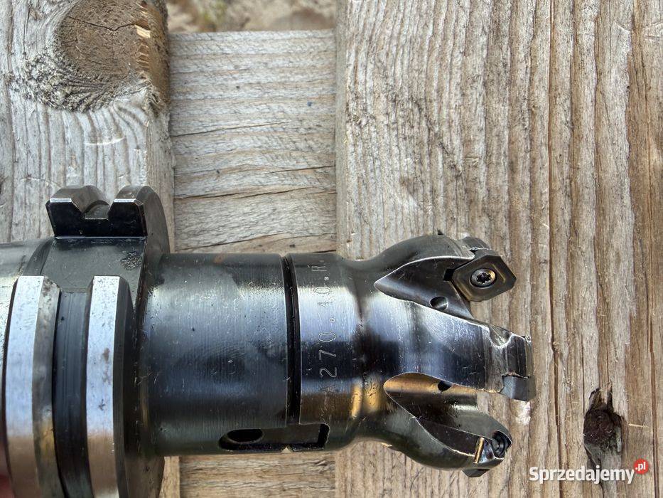 Frez czołowy 50 mm na oprawce SK40 używany Tuliszków