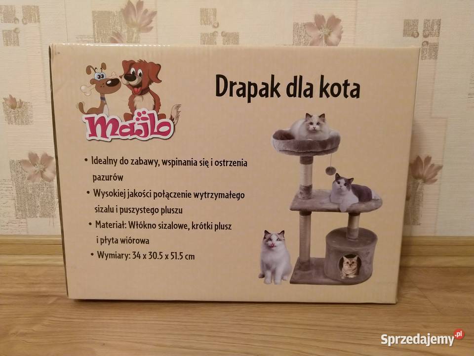 NAJTANIEJ Drapak Kota 515 średni Domek Legowisko Zabrze