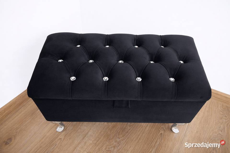 Pufa ławeczka 60x30 chesterfield otwierana z Stronie