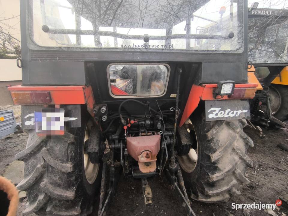 Zetor 7745TURBO z turem Brzeźnica-Kolonia